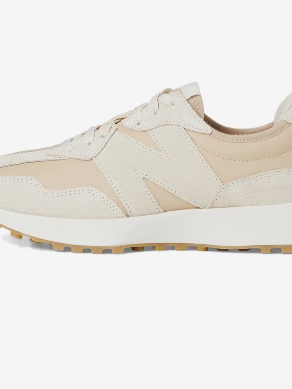 New Balance 327 Women's Sneakers - rare Bisque Desert Clay color (from Anthro) - Picture 2 of 12